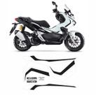 Adesivo Lateral Honda X-adv 2019 Á 2021 Preto