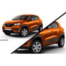 Adesivo Lateral Kwid - Carbono