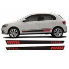 Adesivo Lateral Para Gol G5 G6 G7 Faixa Gr9 Colante Tuning