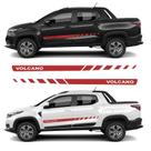 Adesivo Lateral Strada Volcano Fri4 Faixa Colante Tuning
