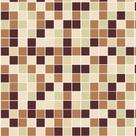 Adesivo Lavável Azulejo Pastilhas Em Tons De Bege Amarelo E marrom Para Cozinha