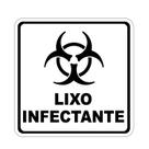 Adesivo Lixo Infectante 1 Unidade 15cmx15cm