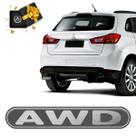 Adesivo Logo Awd Asx Outlander Tampa Traseira Mod. Original