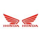 Adesivo Logo Honda Asa Cores Motos Honda Vamo
