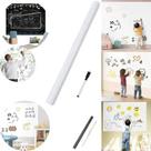 Adesivo lousa quadro branco papel parede fosco lavavel 2mx45cm escola escritorio multiuso