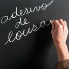 Adesivo Lousa Quadro Negro Preto Fosco 3M