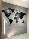 Adesivo Mapa Cimento Queimado Adesivo Mapa Cimento Queimado