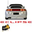 Adesivo Mitsubishi Eclipse Gst 1995/1998 Aplique Traseiro Adesivo Mitsubishi Eclipse Gst 1995/1998 Aplique Traseiro
