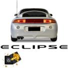 Adesivo Mitsubishi Eclipse Gst 1995 Até 1998 Aplique Preto Adesivo Mitsubishi Eclipse Gst 1995 Até 1998 Aplique Preto