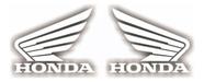 Adesivo Moto Asas Honda 27 X 10cm