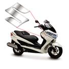 Adesivo Moto Logo Suzuki Modelo Original Escovado Resinado 3,7 X 3,7 Cm