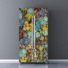 Adesivo mural de porta Nature Art Succulent Plant 82x200cm 2 unidades