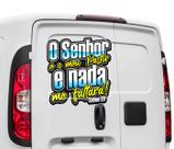 Adesivo O Senhor É Meu Pastor Salmo 23 Fiorino Caminhão Van