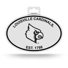 Adesivo Oval Rico Industries NCAA Louisville Cardinals