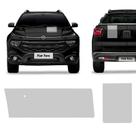 Adesivo P/ Toro 20/21 S-design Capô Traseira Prata Genérico