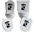 Adesivo paisagem 1 vaso sanitário privada caixa acoplada descarga azulejo box vidro superficie liza Adesivo paisagem 1 vaso sanitário privada caixa acoplada descarga azulejo box vidro superficie liza