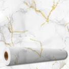 Adesivo Papel Parede Lavável Impermeável Revestimento Envelopamento Autocolante 3d 5m X 45cm Adesivo Papel Parede Lavável Impermeável Revestimento Envelopamento Autocolante 3d 5m X 45cm