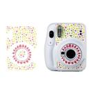 Adesivo para Câmera Instax Mini 11 Estrelas Fundo Branco
