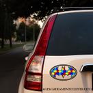 Adesivo para Carro Autismo - Batman