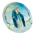 Adesivo Para Carro Nossa Senhora das Graças Espelhado 8 cm