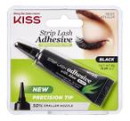 Adesivo para cílios Kiss Strip Lash com babosa 7 mL (preto) x3