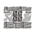 Adesivo para Escape Akrapovic, Emblema de Motocicleta, Decalque