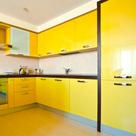 Adesivo para Móveis Laca Alto Brilho Lime Yellow 0,61 x 2,00m