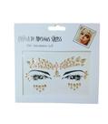 Adesivo Para o Rosto Strass Bege Cristal "Modelo 8" Festas Carnaval Adesivo Para o Rosto Strass Bege Cristal "Modelo 8" Festas Carnaval