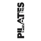Adesivo para Palavra Pilates 2metros por 38 cm cor preto
