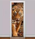 Adesivo Para Porta TIGRES - SELVA - SOBERANO 14