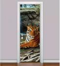 Adesivo Para Porta TIGRES - SELVA - SOBERANO 7