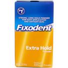 Adesivo para próteses dentárias Fixodent Extra Hold Powder 80 mL (pacote com 3)