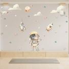 Adesivo Parede Astronauta Aquarela Planetas Foguete Estrelas Adesivo Parede Astronauta Aquarela Planetas Foguete Estrelas