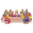 Adesivo Parede Decorativo Santa Ceia Jesus Apóstolos 60x120