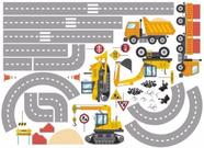 Adesivo Parede - Infantil - Trator - Construção - Caminhão