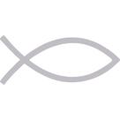 Adesivo Peixinho Resinado 7 Cm Nkar Astra universal Nk1312017