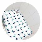 Adesivo piso box banheiro arte tons de turquesa antiderrapante - 1,20 x 0,80 metros