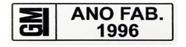 Adesivo Plaqueta Ano Fabricação Compatível GM 2009 Adesivo Plaqueta Ano Fabricação Compatível GM 2009
