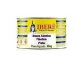 Adesivo Plast Past Ibere 400G Preta (Massa Plast)