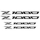 Adesivo Premium De Roda Moto Interno Kawasaki Z1000 - Preto