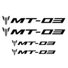 Adesivo Premium De Roda Moto Interno MT-03 - Preto