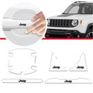 Adesivo Protetor De Maçaneta Jeep Renegade, Compass Resinado