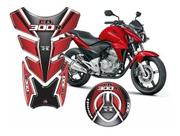 Adesivo Protetor De Tanque E Bocal Cb 300 R Vermelho H827
