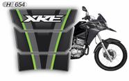 Adesivo Protetor De Tanque Moto XRE 300 Rally Adventure Verde H654
