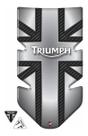 Adesivo Protetor De Tanque Tank Pad Triumph Tiger 800 Cinza