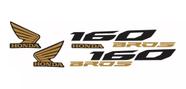 Adesivo Protetor Lateral Honda Nxr Bros 160 2015 Kit 02 Adesivo Protetor Lateral Honda Nxr Bros 160 2015 Kit 02