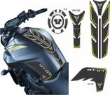 Adesivo Protetor Lateral+Tankpad e Bocal Yamaha MT 07 Kit 02