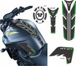 Adesivo Protetor Lateral+Tankpad e Bocal Yamaha MT 07 Kit 03