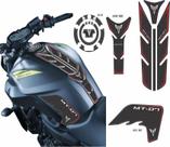 Adesivo Protetor Lateral+Tankpad e Bocal Yamaha MT 07 Kit 06
