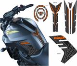 Adesivo Protetor Lateral+Tankpad e Bocal Yamaha MT 07 Kit 10